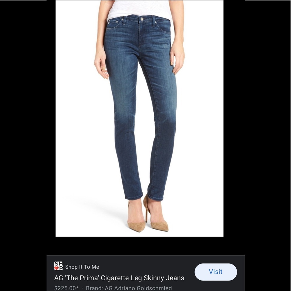AG/Adriano Goldschmied Prima jeans
